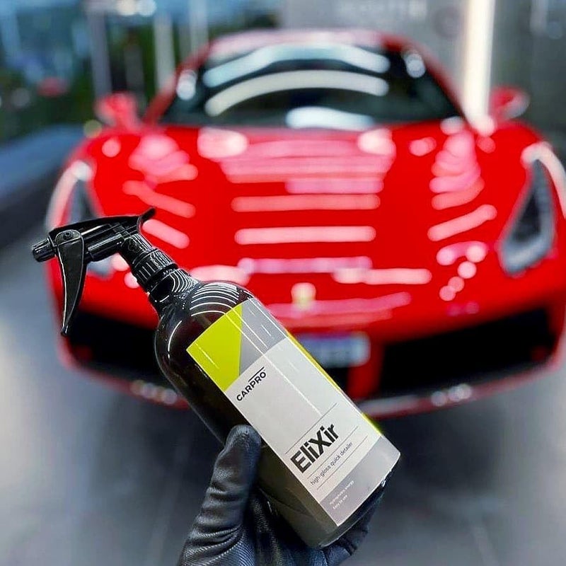 CARPRO EliXir Quick Detailer - Quick Detail Provides a Fast Layer of Depth, Gloss, and Hydrophobic Energy - 4 Liter (135oz) - Image 3